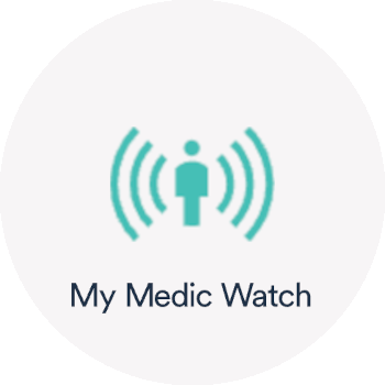 My Medic Watch circular logo